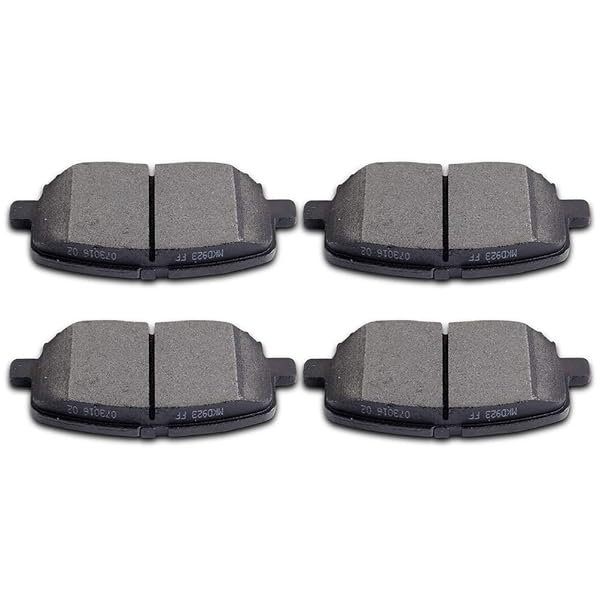 SCITOO Ceramic Disc Brake Pads for Pontiac Vibe & Toyota Corolla/Matrix (2003-2008) - 4pcs Front Set