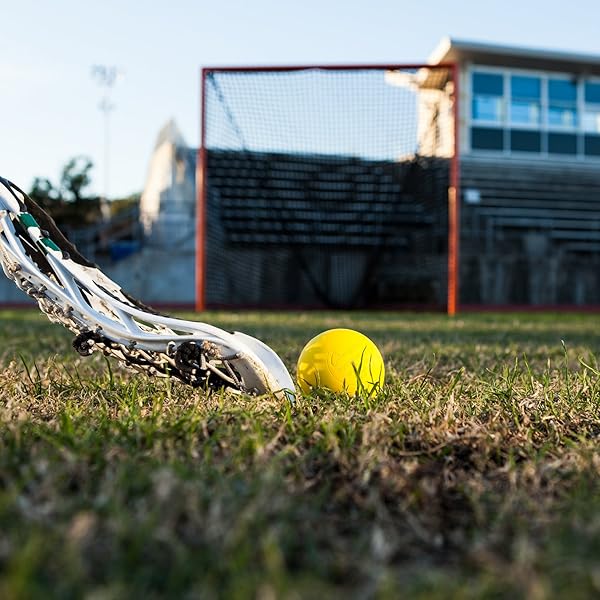Champion Sports Yellow Lacrosse Balls - Official Size, NCAA & NFHS Certified, 2 Pack for Games & Practice - Image 7