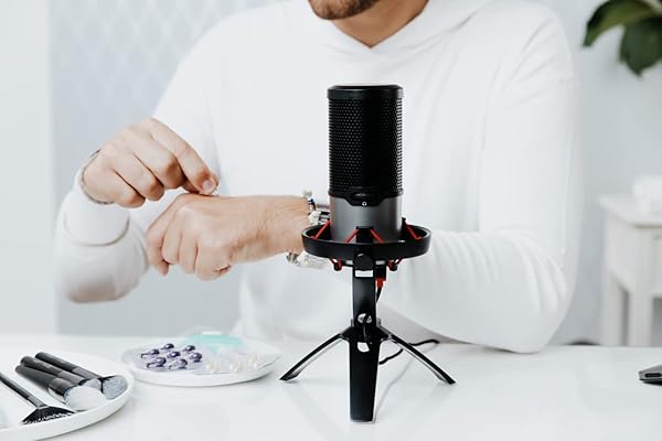 Cherry UM Series 3.0, 6.0 and 9.0 PRO RGB USB Microphone for PC, Mac, Gaming, Recording, Streaming, Podcasting, Studio and Computer Condenser. (UM - Image 8