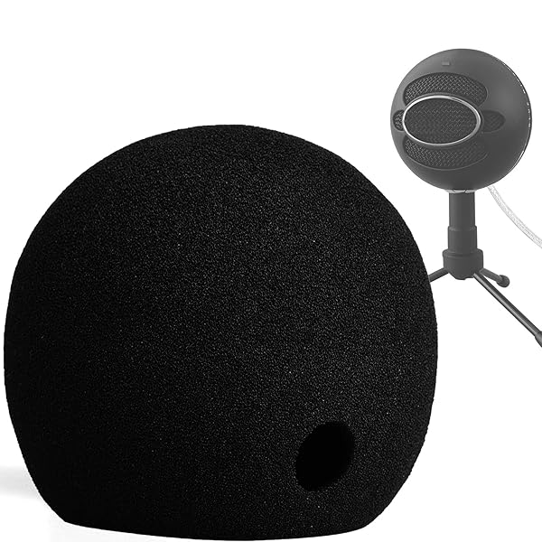 Chromlives Mic Foam Cover for Blue Snowball Ice Pop Filter Windscreen Compatible Accessory