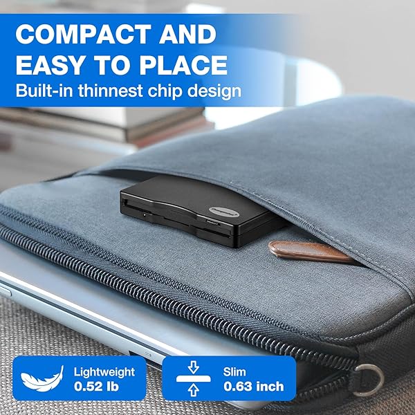 "Chuanganzhuo 3.5" USB Type C Floppy Disk Reader for PC & Laptop - Compatible with Windows 11/10/8/7/XP - Black Frosted Texture" - Image 6