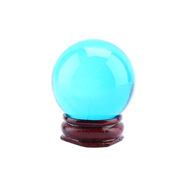 34mm Clear Crystal Ball Sphere - Rare Natural Quartz with Stand | Asian Magic Decor