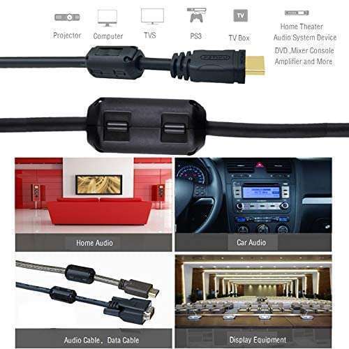 VSKEY 10pcs Clip-on Noise Filter for Subwoofers & Amplifiers - High-Frequency Ferrite Core Choke for Clear Audio - Image 8