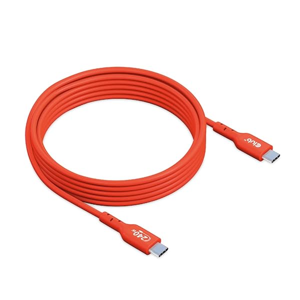 Club 3D CAC-1573 USB2 Type C to Type C Certified Bi-Directional Cable with 240W Charging, 480Mb Data Transmission EPR 2m - 6.56ft