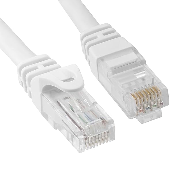 Cmple High-Speed 75ft Cat6 Ethernet Cable - 10 Gigabit RJ45 Patch Cord with Gold Plated Connectors