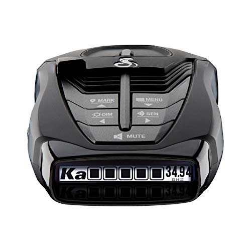 Cobra RAD 480i Radar Detector: Long Range, Bluetooth, CarPlay & Android Auto Compatible