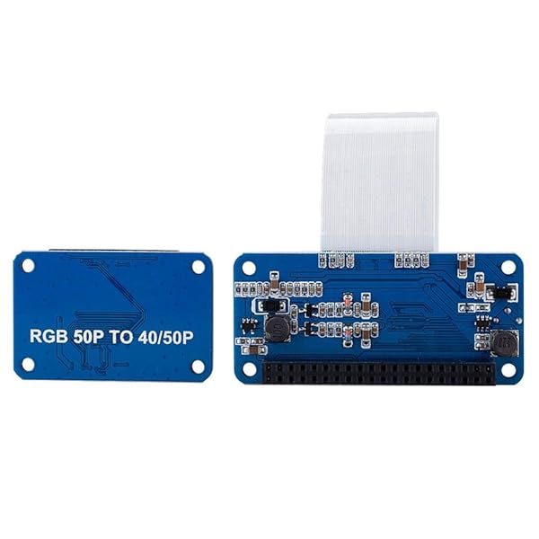 "Colorful LCD Driver Board Kit - 50Pin to 40Pin Adapter for 5", 7", & 10.1" LCDs - Versatile Display Solution" - Image 8