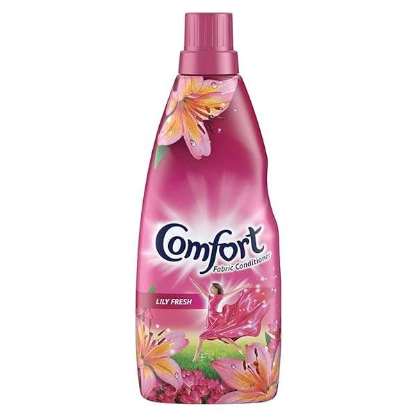 Comfort Comfort After Wash Lily Fresh Fabric Conditioner 860ml - Long-Lasting Freshness & Softness for Your Laundry