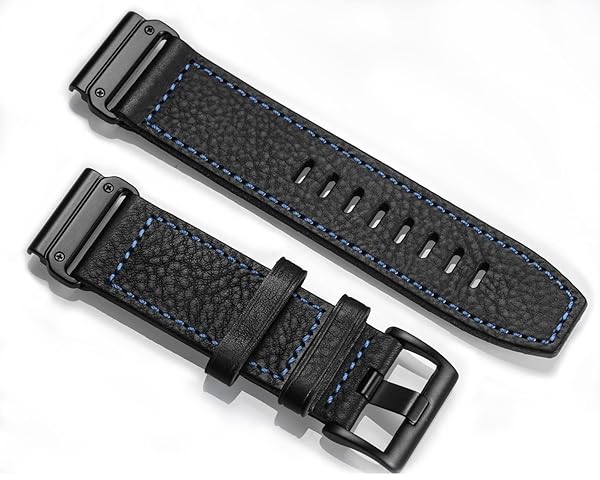 Compatible With Garmin Watch Band, Genuine Leather Watch Band, Retro Vintage Strap For f?nix Forerunner Vivoactive Approach MARQ quatix D2 Series - Image 6