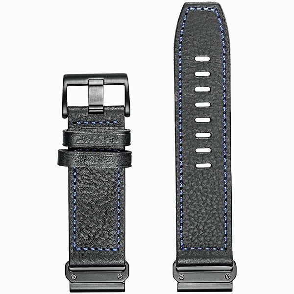 Compatible With Garmin Watch Band, Genuine Leather Watch Band, Retro Vintage Strap For f?nix Forerunner Vivoactive Approach MARQ quatix D2 Series - Image 8