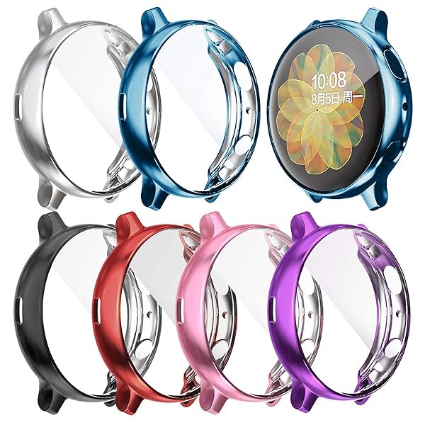 Samsung Galaxy Watch Active 2 Case SM-R830 - Scratch-Resistant TPU Protector in Multiple Colors