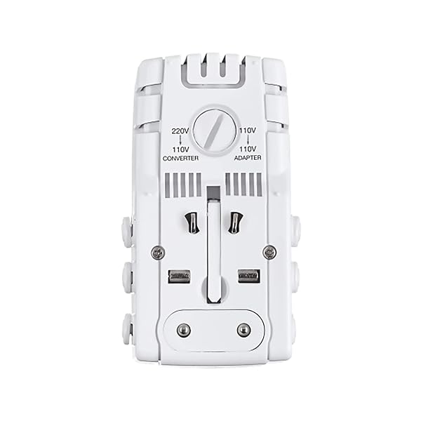 Conair Voltage Converter & Universal Travel Adapter: Essential European Plug for Hassle-Free Travel - Image 4