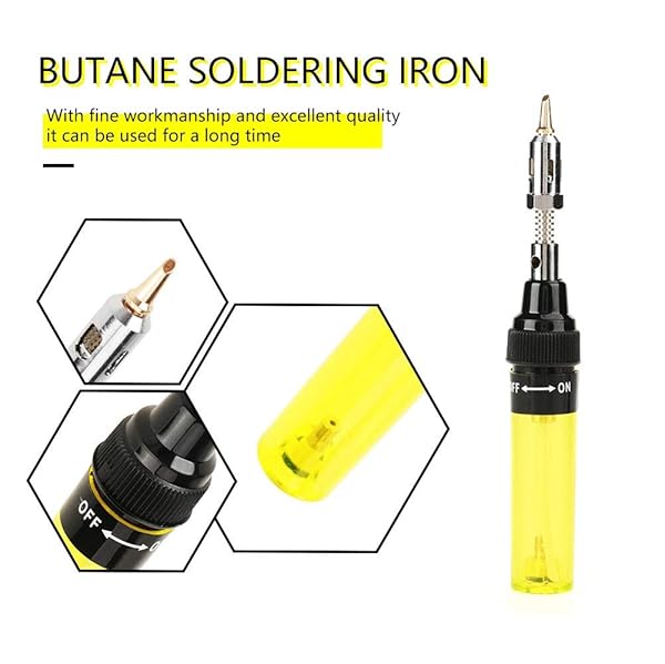 Portable Cordless Butane Soldering Iron & Torch - 40 Min Run Time for Automotive, Electronics & DIY Projects - Image 5