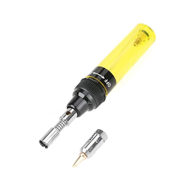 Portable Cordless Butane Soldering Iron & Torch - 40 Min Run Time for Automotive, Electronics & DIY Projects