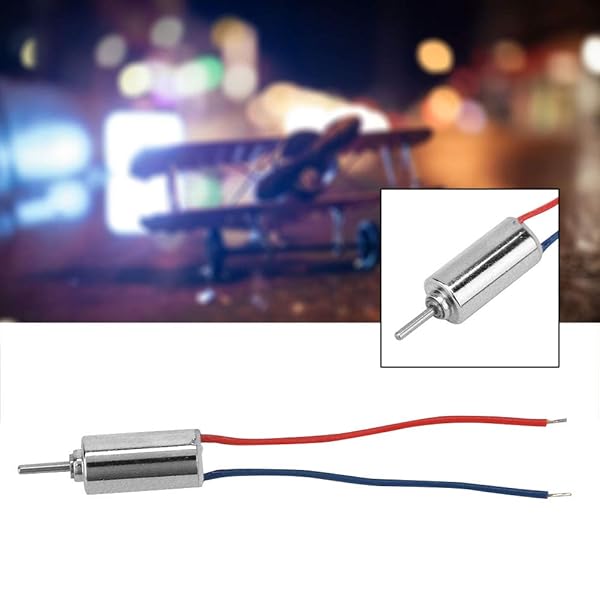 High-Speed Coreless Motor 4.5V - 5 Pack DC Micro Motors for Model Aircraft & Toys | 32250 RPM, 0.12A, 0.12W - Image 5