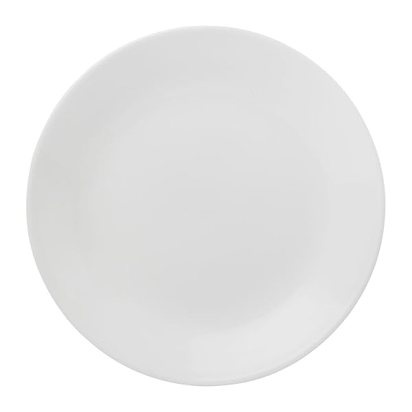 "Corelle Coordinates 6003887 6-3/4" White Bread & Butter Plate - Durable Livingware Dinnerware"