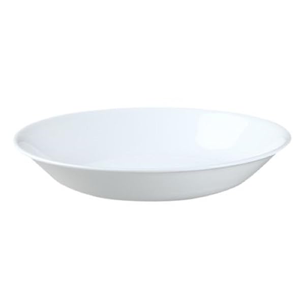 Corelle Livingware Winter Frost White 20oz Pasta Bowl Set of 8 - Durable & Stylish Dinnerware