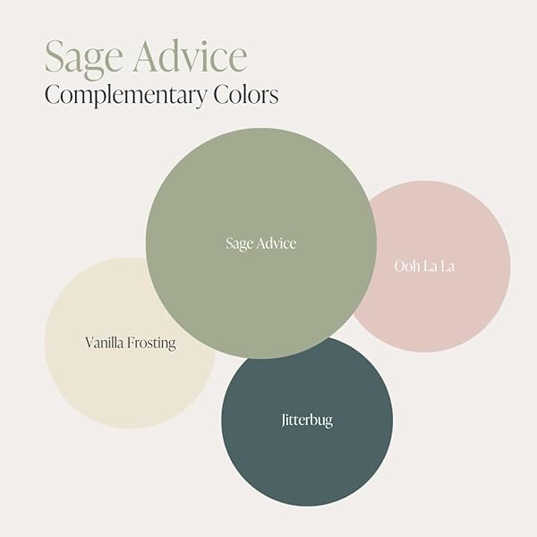 Country Chic All-in-One Chalk Paint Sage Advice Eco-Friendly Matte Finish for Furniture Cabinets Home Decor 16 oz - Image 9