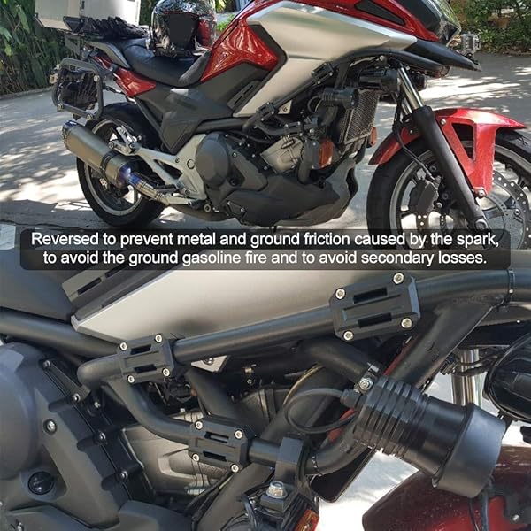 Universal Crash Bar Protectors for R1200GS & R1150GS - 3 Pair Motorcycle Bumper Decorative Blocks (22/25/28mm) - Image 5