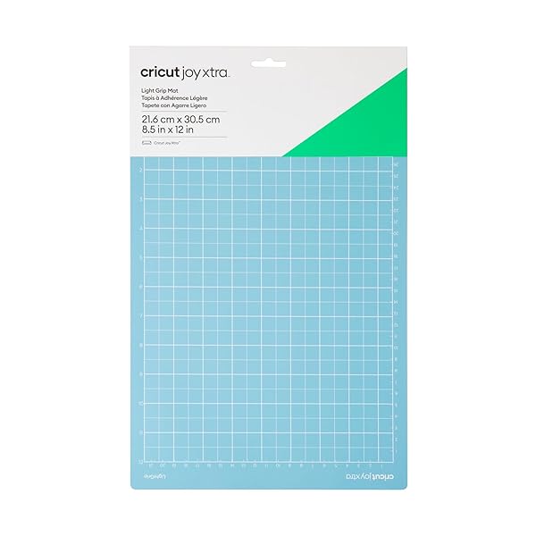 Buy Cricut Light Grip Joy Xtra Machine Mat - One Size, Blue | Perfect for Crafting Projects