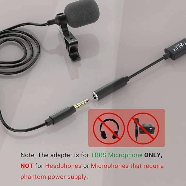 Buy Cubilux UCM-RBK2 Microphone Adapter for Insta360 ONE R - USB Type C to TRRS Connector - Image 6
