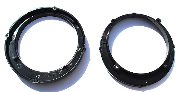 Custom Install Parts Motorcycle Speaker Adapter Rings for Victory XC Cross Country 2007 to 2015 5.25 to 6.5 Inch Pair