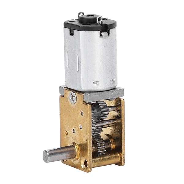 Buy DC Brush 3V Mini Gear Motor 1218GE - High Torque Micro Turbo Geared Motor 16RPM for Robotics & DIY Projects