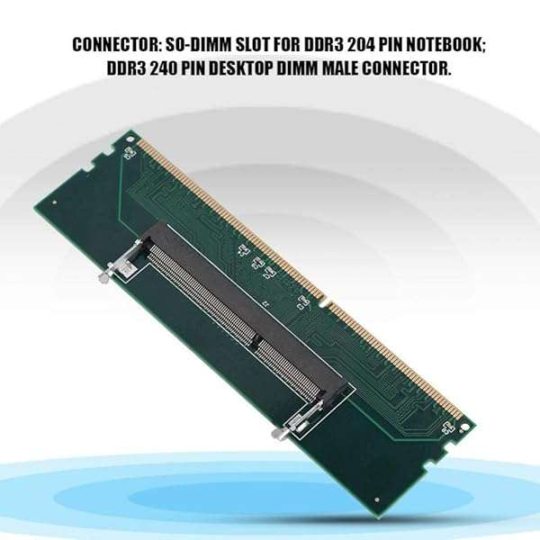 DDR3 Laptop 8GB Memory Adapter: Convert 204 Pin SODIMM to 240 Pin DIMM for Desktop Use - Image 7