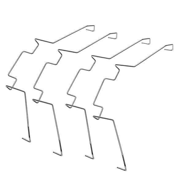 DGHAOP DGHAOP 4pcs Computer Mainboard CPU Radiator Fan Fixing Clip Computer Cooling Accessories, 12CM Wire Buckle Upper Hook Type