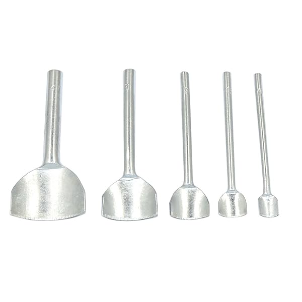 DGOL Leather Arch Curve Cutter Kit - 5 Sizes for DIY Crafting, Belt Making & Corner Cutting - Image 4