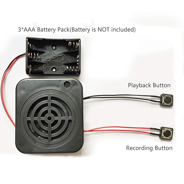 DIY 3W Voice Recordable Sound Box: 2/4 Min Clear Sound for Gifts, Crafts & Advertising - Image 4