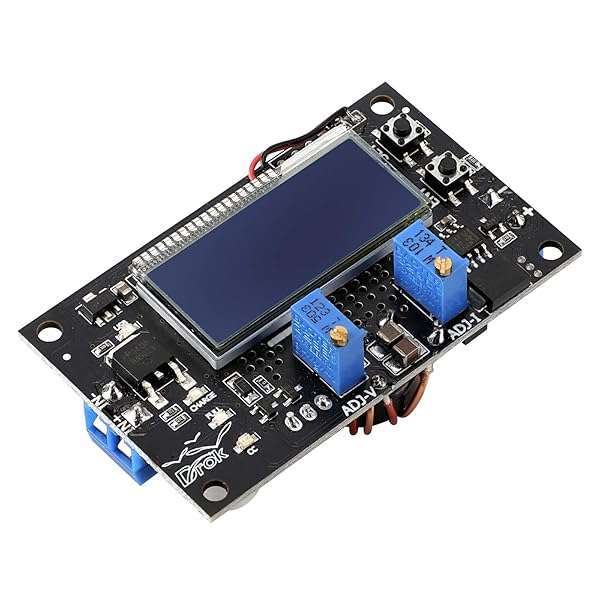 DROK Buck Boost Voltage Regulator: Adjustable 6-30V to 0.5-30V Converter with USB, LCD Display & 4A Power Supply - Image 8