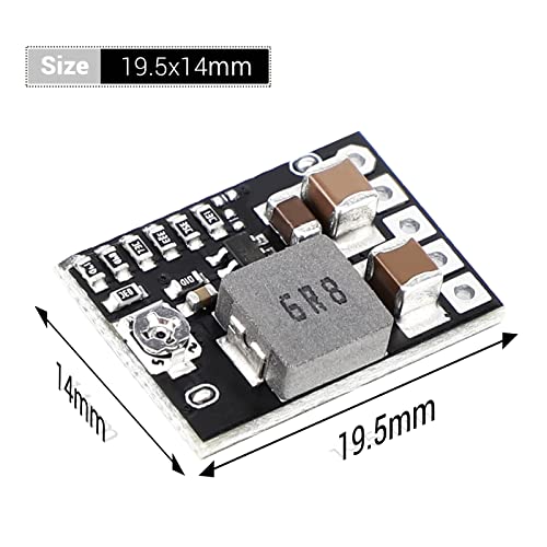 DROK DC 12V to 5V Buck Converter 10pcs Mini Voltage Regulator Board Step Down Power Supply Stabilizer Module 3A Adjustable Output - Image 7