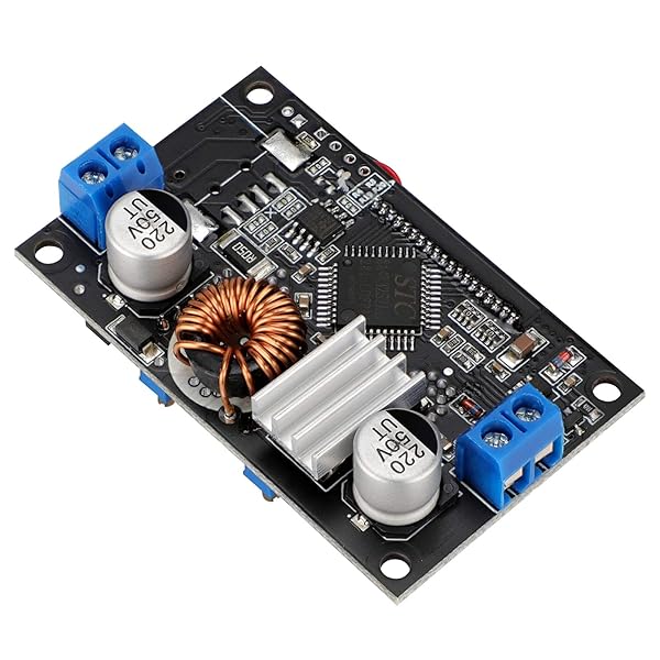 DROK Voltage Boost Converter DC 6-30V to 5V 7-32V 12V 24V 5A Adjustable Regulator with LCD Display Power Supply Module Circuit Board - Image 7