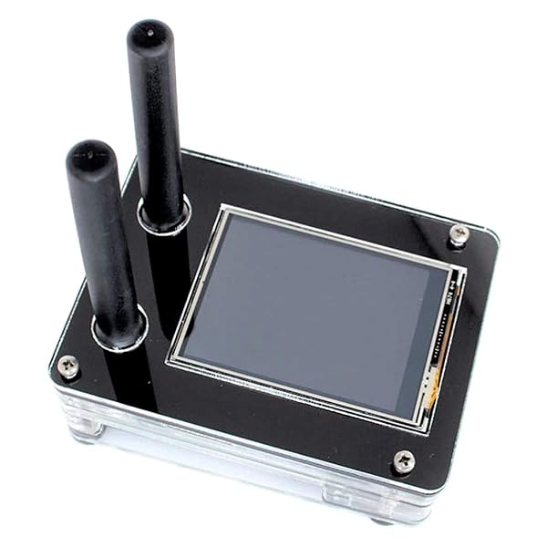 C4Labs DRPi-1NSX case for Raspberry Pi4 & 3B+, Duplex MMDVM v1.0, 2.4? Enhanced Nextion Screen (Included) ~ (Black Ice)