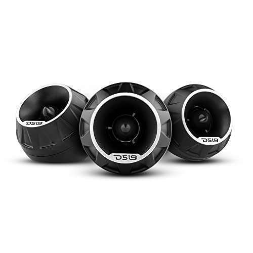 "DS18 PRO-TSQ3IN1 1" Neodymium Bullet Tweeter - 3-in-1 Surface/Flush/Angle, 200W 4-Ohm for Superior Sound Quality"