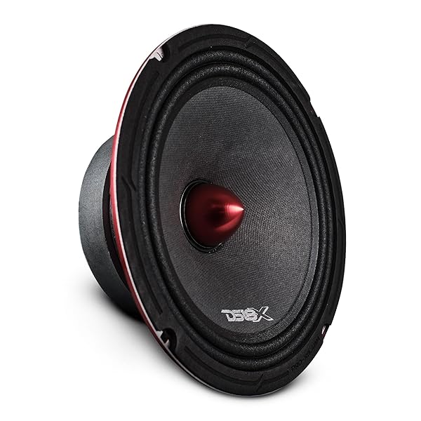 "DS18 PRO-X8BM 8" Loudspeaker - 550W Max Midrange Car Audio Speaker for Superior Stereo Sound"