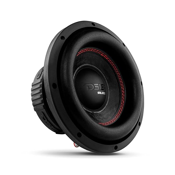 DS18 DS18 SLC-8S Subwoofer: 8-Inch, 400W Max Power, 200W RMS, Durable Design & 4 Ohm Impedance