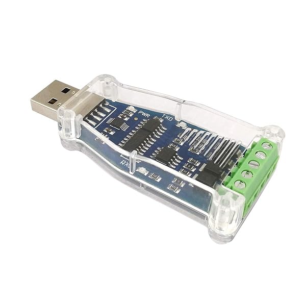 DSD TECH SH-U08A USB to RS422/RS485 Adapter with CH340E Chip for Windows 10/8/7 - Fast & Reliable Connectivity