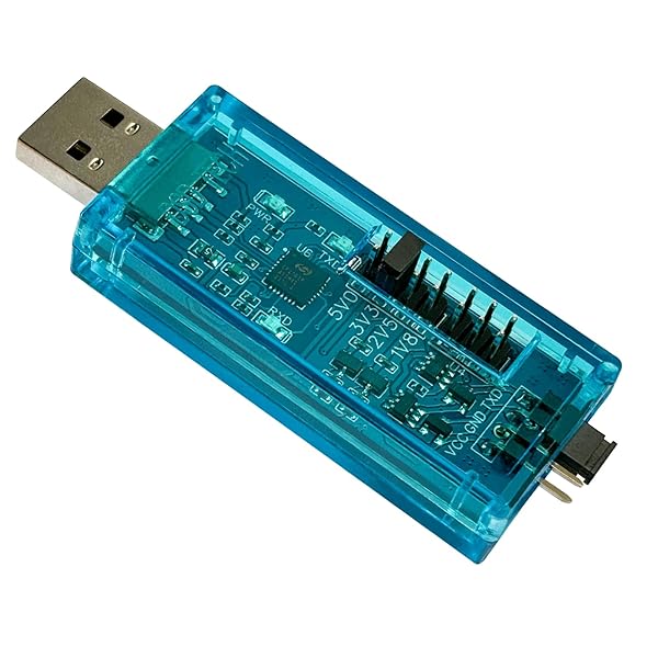 DSD TECH SH-U09A1 USB to TTL Adapter: Supports 1.8V, 2.5V, 3.3V & 5V Logic Levels for Easy Connectivity