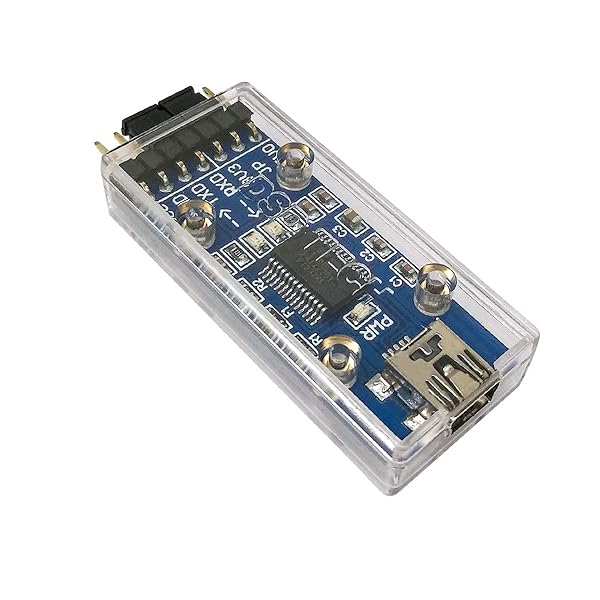 DSD TECH DSD TECH SH-U09F USB to TTL Adapter: FTDI FT232RL IC, 3.3V & 5V Support for Reliable Connections
