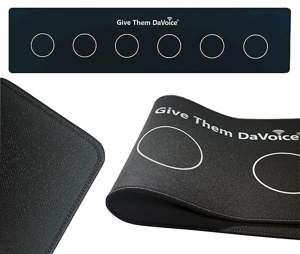 DaVoice Dog Button Mat: 6 Placements for Effective Dog Communication & Training