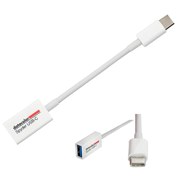 Datacolor Spyder USB Type-C Cable: High-Speed Connectivity for Color Calibration - Image 2