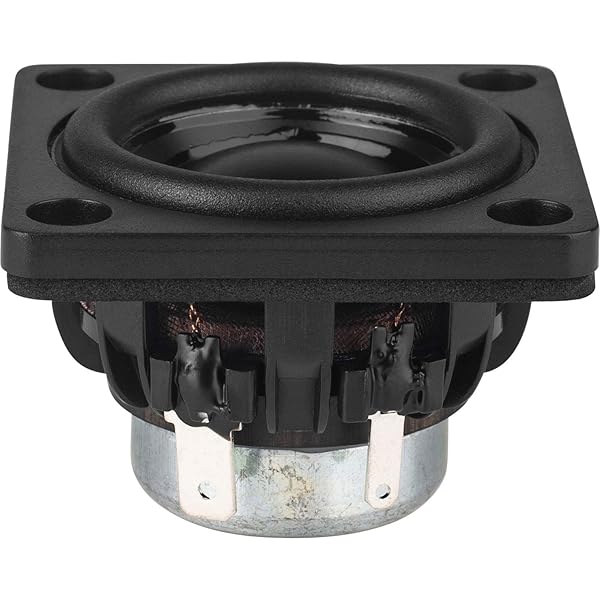 Dayton Audio "Dayton Audio DMA45-8: High-Quality 1.5" Dual Magnet Aluminum Cone Full-Range Driver (8 Ohm)"