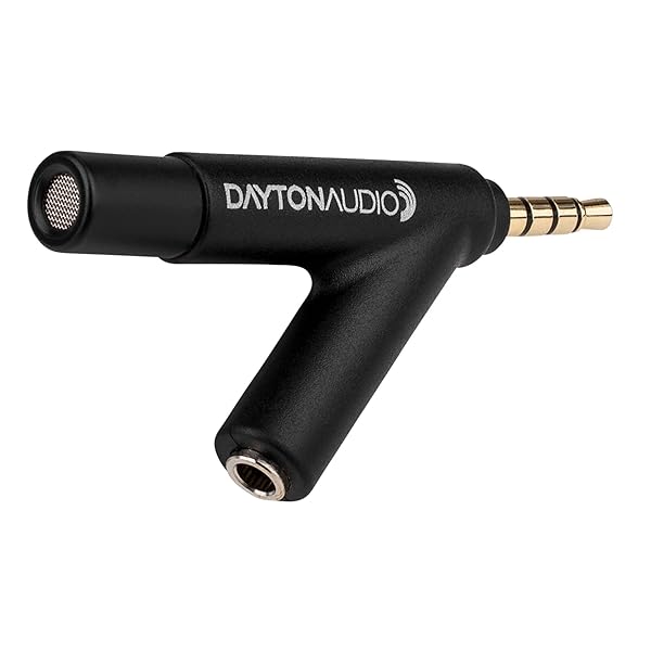 Dayton Audio iMM-6: Best Calibrated Measurement Microphone for iPhone, iPad & Android Devices