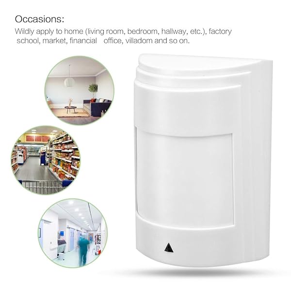 Demeras Wired PIR Motion Detector: Dual Infrared Security Alarm System for Anti-Theft Protection (12V) - Image 7