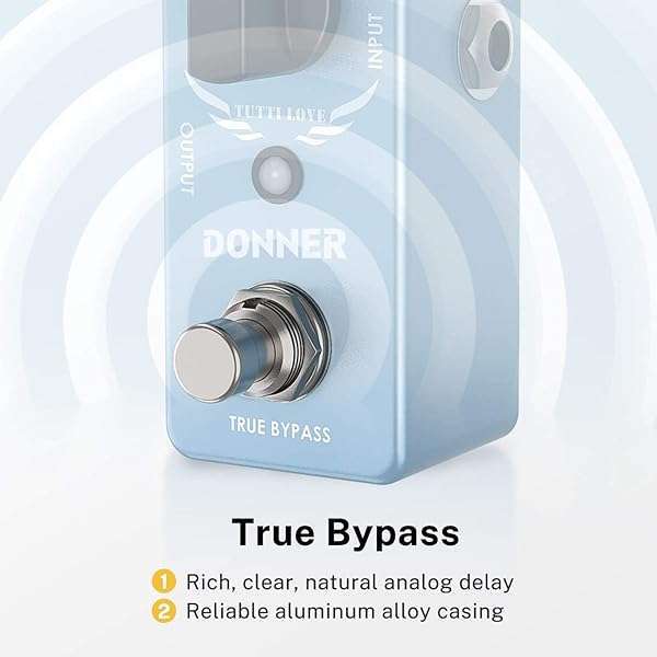 Donner Chorus Pedal: Tutti Love Analog Effect for Warm Electric Guitar Sound | True Bypass - Image 6