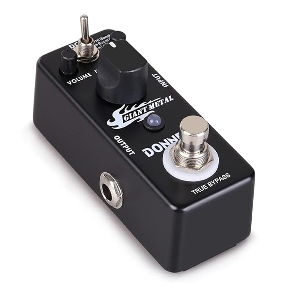 Donner Giant Metal Distortion Pedal: Boost Your Electric Guitar with 3 Modes & True Bypass