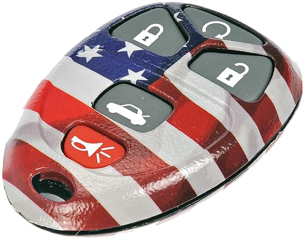 Dorman Dorman 13636US American Flag Keyless Remote Case Durable Design for Easy Keyless Entry