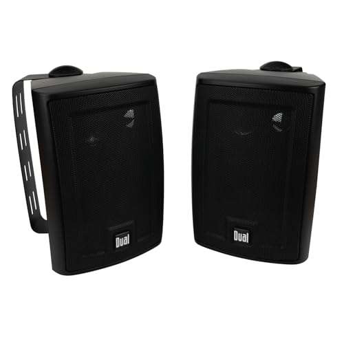 "Dual Electronics LU43PB 8.25" 3-Way Outdoor/Indoor Speakers - Powerful Bass & Weather Resistant, Easy Mounting" - Image 2